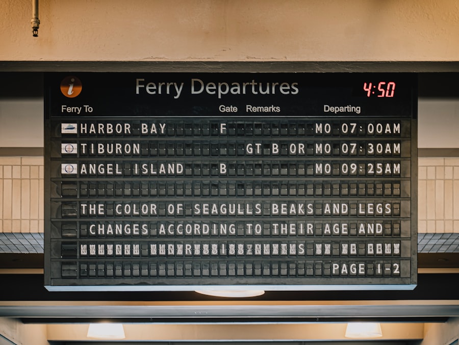 Arrival Day Itinerary