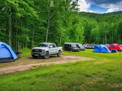 Photo camp pickup points